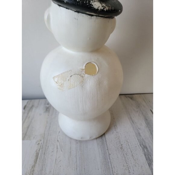 Vintage beco snowman RARE blow mold Xmas lawn decor - Picture 9 of 10